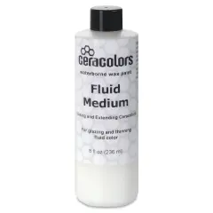 Ceracolors Waterborne Wax Paint Fluid Medium, 236 ml
