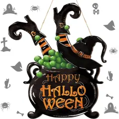 Halloween Welcome Door Sign - (Witch)