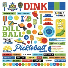 PhotoPlay Pickleball Element Sticker