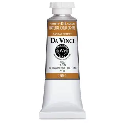 Da Vinci Artists' Oil Color - Natural Gold Ochre, 37 ml Tube