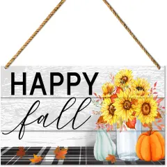 Happy Fall Pumpkin Wall Decor(Q3)
