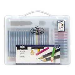 RSET-ART3204 | Drawing Large Clear Art Set - 37pc
