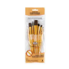 RCC 420 | Crafter's Choice&trade; 7pc Camel Hair Variety Brush Set
