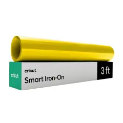 Cricut Smart Iron on, Maize Yellow - 13 in x 3 ft(1)