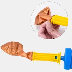 Balloon Hand Pump,Balloon Pump Hand Two-Way Dual Action,Air Pump for Balloons for Birthday Party Decorations, Portable Hand Pump for Balloons. (Pack of 1)