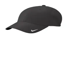 Nike&reg; Dri FIT Legacy Cap Moisture Wicking Adjustable Sports Hat with Classic Style Anthracite
