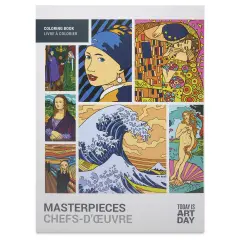 Today Is Art Day Art History Coloring Book - Masterpieces