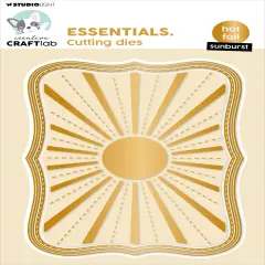 Studio Light Essentials Hot Foil Cutting Die-Nr. 03, Sunburst