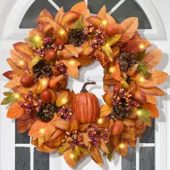 18 Inch Fall Wreaths for Front Door