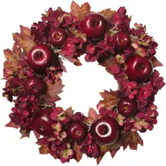 Apples Hydrangea Fall Leaves - Fall Wreaths