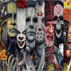 Halloween Diamond Art Kits for Adults Beginners,12x16 inch