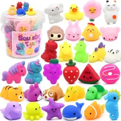 30 Pack Mochi Squishy Toys