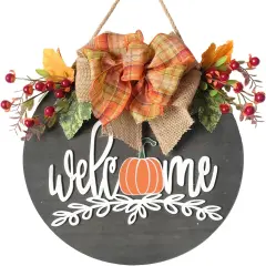 Fall Wreath Pumpkin - 12 inches