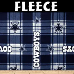 Licensed NFL Dallas Cowboys Fleece 6391-D Fabric by the Yard