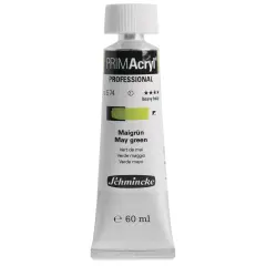 Schmincke Primacryl Professional Acrylic Paint - May Green, 60 ml Tube