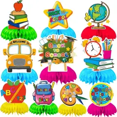10 Pieces Back to School Decorations