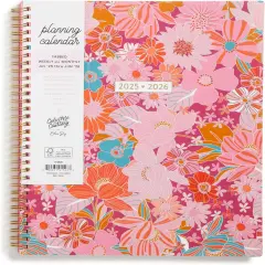 2025-2026 Academic Year Planner - 8.5" x 11" - Bloom Pink