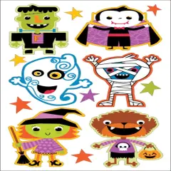 Sticko Classic Monsters Epoxy Dimensional Stickers