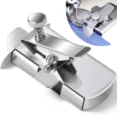 Upgraded Magnetic Seam Guide for Sewing Machine, Magnetic Seam Guide with Clip, Universal Seam Guide, Hemmer Guide, Multifunctional Hem Guide for Sewing Machine, Sewing Supplie Accessories