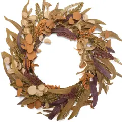 Autumn Leaves Eucalyptus Leaf Fall Wreath