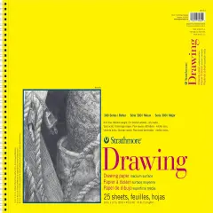 Strathmore 300 Series Drawing Pad 14"X17"-25 Sheets, Wire Bound