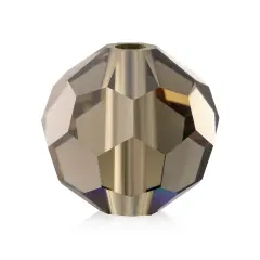 Preciosa 4mm Czech Glass Faceted Round Beads 40 Pieces Black Diamond