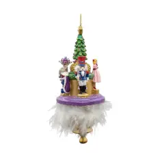 7" Nutcracker Suite Hat Ornament &ndash; Festive Resin Christmas Decoration