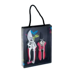 Spear & Jackson Bypass Pruner and Mini Snips Gift Set, Premium Gardening Tools with Carbon Steel Blades for Precision Cutting and Trimming