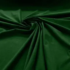 1 Yard Kelly Green Smooth Texture Stretches, Cotton Jersey Spandex Knit Fabric Ideal for Apparel, Crafts & DIY 60" Width
