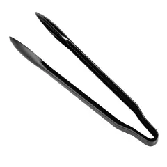 Black Disposable Plastic Serving Tongs - 12" (48 Tongs)