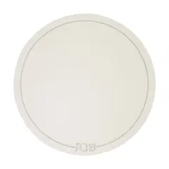 Leatherette Shabbos Placemats Silver