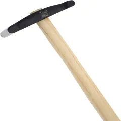 The Beadsmith Small Raising Hammer - Metal Elements - Head with Two-Sided 24mm Rectangular Faces &ETH; Tool Used to Add Texture and Dimension to Metalwork