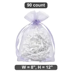 8&rdquo; x 12&rdquo; Organza Bags Ideal for Wedding Gifts