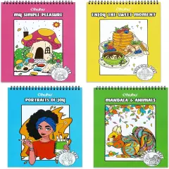 Double-Sided Bleedproof Coloring Book