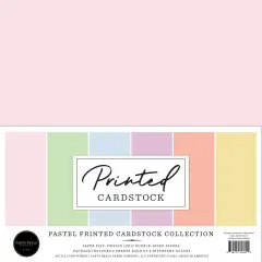 Carta Bella Collection Kit 12"X12"-Pastel