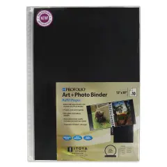 Itoya Superclear Refill Pages - 13" x 19", Pkg of 10