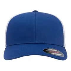 Flexfit&reg; Adult Trucker Cap ROYAL/ WHITE