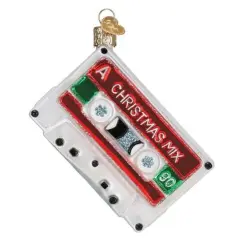 Old World Christmas 4.25 In Christmas Mixtape Tree Ornament , Ornament Music 90'S Multicolored