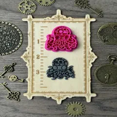 Steampunk Octopus Clay Cutter