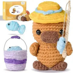 Animal Crochet Kit for Beginners (Platypus)