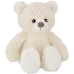 Bearington Tucker Off White Plush Teddy Bear Stuffed Animal, 11 Inch, For Ages 1-14