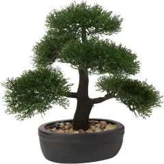 rtificial Bonsai Tree Juniper Faux Plants