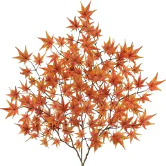 3 Pcs Artificial Maple Leaves Branches