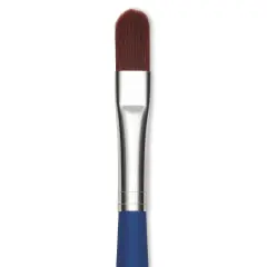 Da Vinci Forte Acrylics Synthetic Brush - Filbert, Long Handle, Size 10