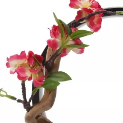 LED Cone Incense Burner Holder Smoke Fountain Waterfall Home Decor Backflow Gift