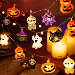 Halloween String Lights Decorations, 9.8FT 20 LED
