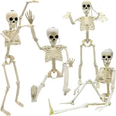 4PCS 16" Halloween Skeleton Decorations
