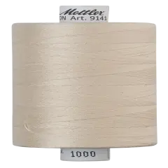 Eggshell (9141-1000) | Silk-Finish Cotton 40wt (1000M / 1094Y) | Mettler Thread