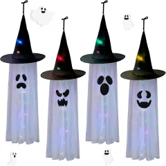 4 Pcs 40 Inch Halloween Ghost Light