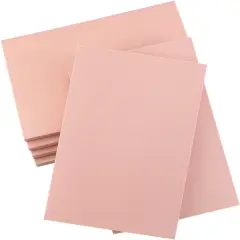6 Pack 4"x6" Pale Pink Rubber Stamp Carving Blocks Rubber Carved Brick for Stamp Soft Rubber Crafts and DIY Craft Project